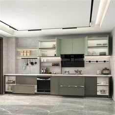 पीवीसी अलमारियाँ रसोई